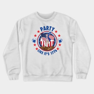 Party like it's 1776 - Hamilton Musical Crewneck Sweatshirt